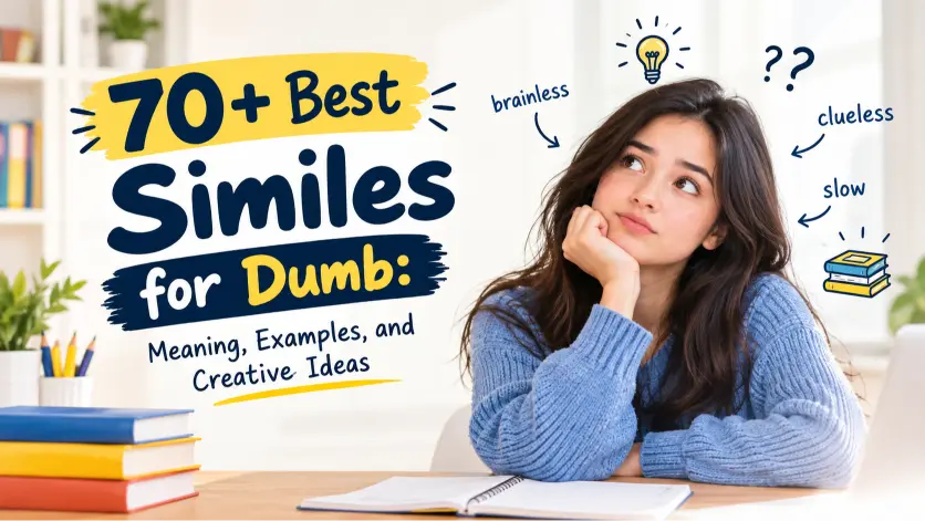 Best Similes for Dumb Meaning Examples and Creative Ideas