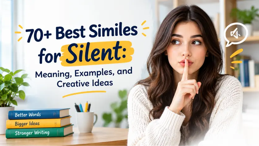 Best Similes for Silent Meaning Examples and Creative Ideas