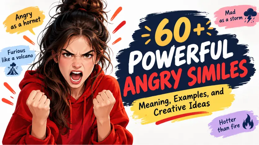 powerful angry similes meaning examples and creative ideas